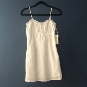 COTTON CANDY LA WHITE EYELET DRESS